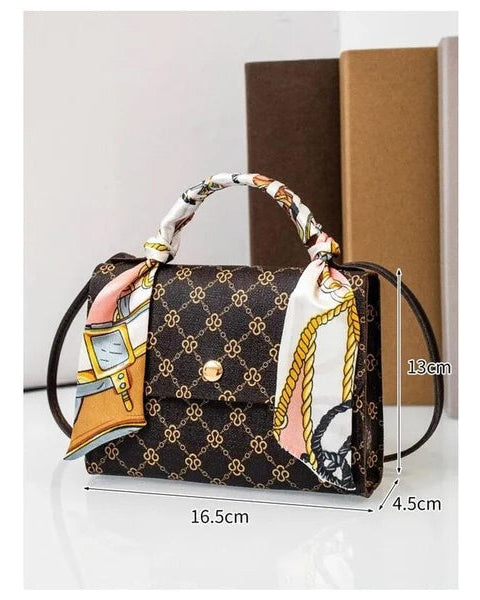 Twilly Scarf Decor All Over Print Square Bag