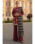 Embroidered - 3 Pc (Dyed Yarn Dupatta)