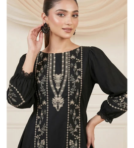 Embroidered - 2 Pc Lawn Suit