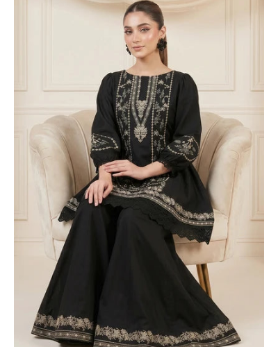 Embroidered - 2 Pc Lawn Suit