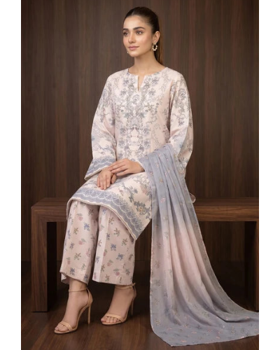 Printed - 3 Pc Lawn Suit