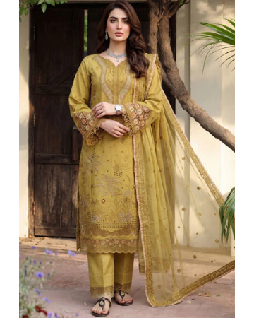 PREMIUM EMBROIDERED LAWN UNSTITCHED