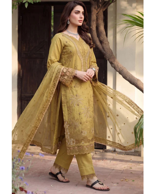 PREMIUM EMBROIDERED LAWN UNSTITCHED