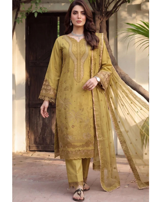 PREMIUM EMBROIDERED LAWN UNSTITCHED