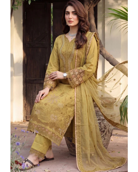 PREMIUM EMBROIDERED LAWN UNSTITCHED