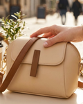 Mini Flap Bag - Beige