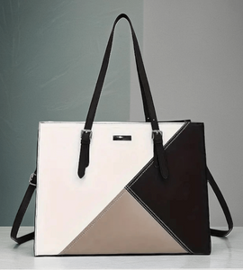 MONOCHROME TRIANGLE HANBAG