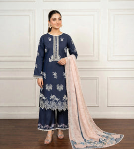 EMBROIDERED - 3 PC LAWN SUIT