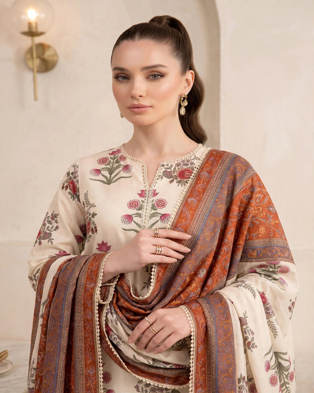 Printed - 3 Pc Lawn Suit